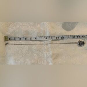 Origami Owl snowflake aromatherapy necklace